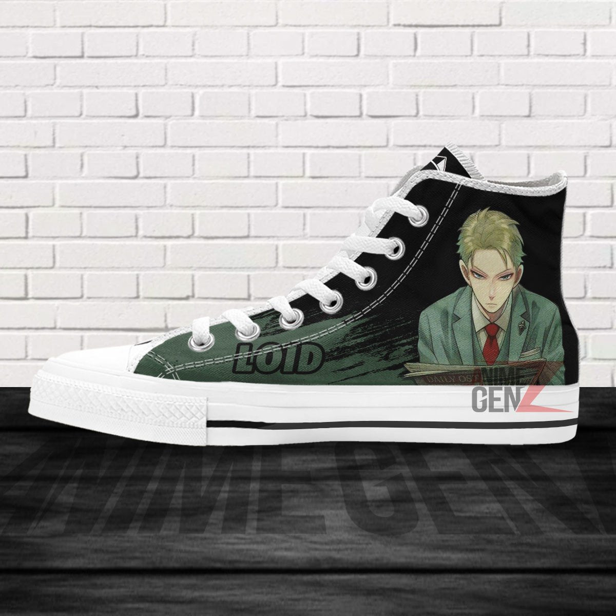 Spy X Family Loid Forger High Top Shoes Custom Anime Shoes