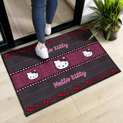 Hello Kitty Door Mat Cartoon Home Decor Custom For Fans AA22090601