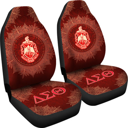 Delta Sigma Theta Mandala Car Seat Cover Car Accessories