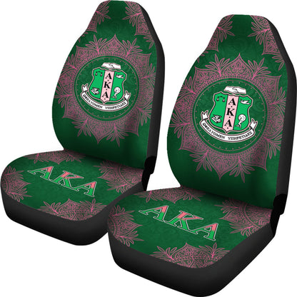 Alpha Kappa Alpha Mandala Car Seat Cover Car Accessories