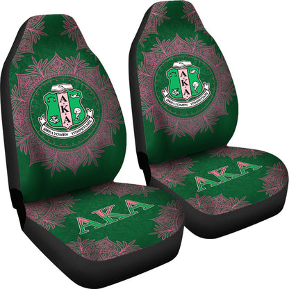 Alpha Kappa Alpha Mandala Car Seat Cover Car Accessories