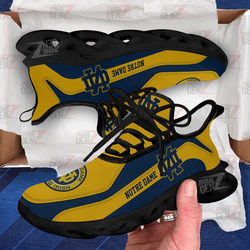 Notre Dame Fighting Irish Clunky Sneakers NFL Custom Sport Shoes