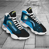 Los Angeles Chargers Air Jordan 13 Sneakers NFL Custom Sport Shoes