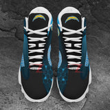 Los Angeles Chargers Air Jordan 13 Sneakers NFL Custom Sport Shoes