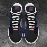 New York Gaints Air Jordan 13 Sneakers NFL Custom Sport Shoes