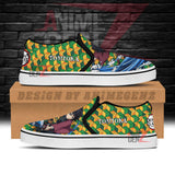 Demon Slayer Tomioka Slip-on Shoes Custom Anime Sneakers