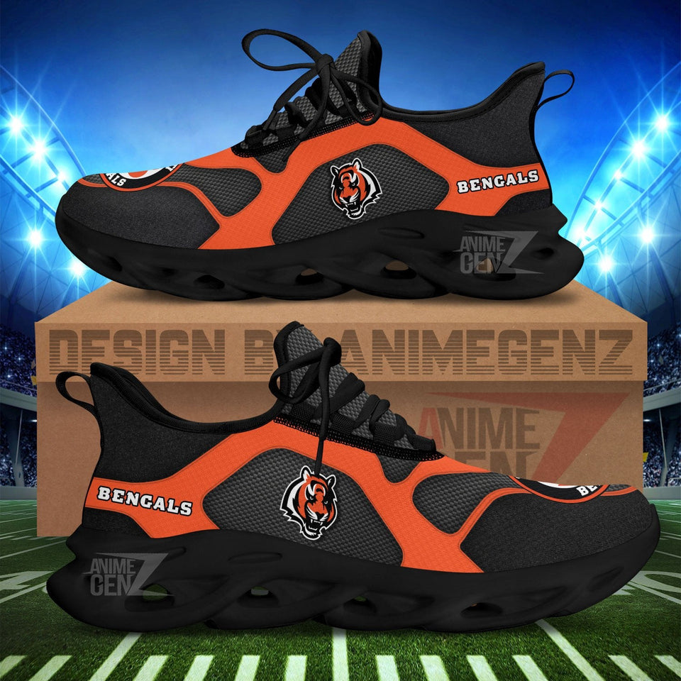 Cincinnati Bengals Sneakers NFL Custom Sports Shoes
