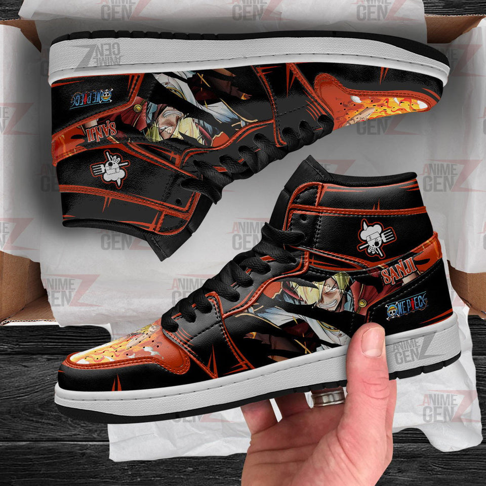 One Piece Sanji JD Sneakers Custom Anime Shoes