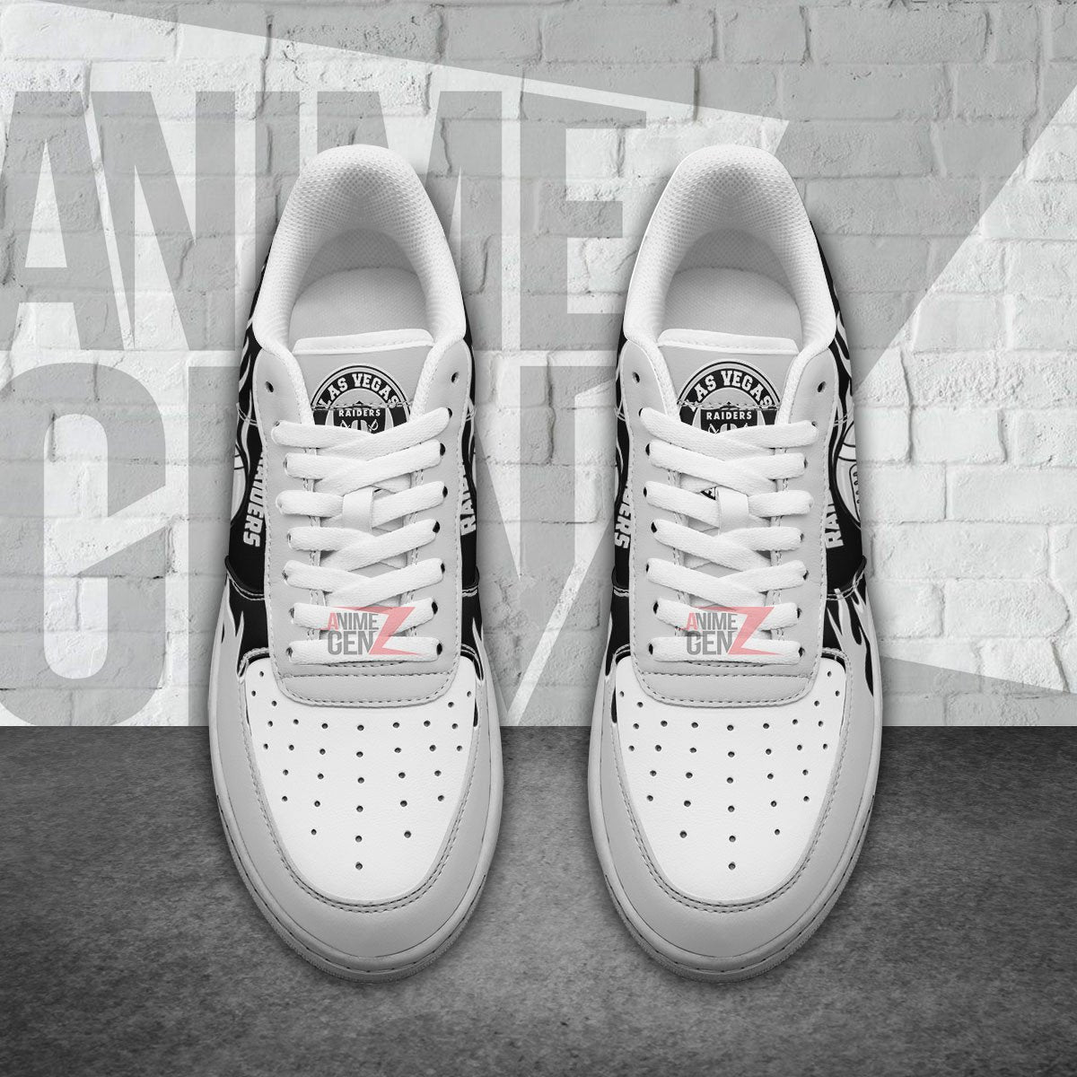 Las Vegas Raiders Air Sneakers NFL Custom Sports Shoes