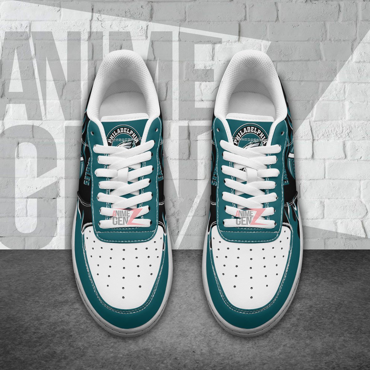 Philadelphia Eagles Air Sneakers NFL Custom Sports Shoes