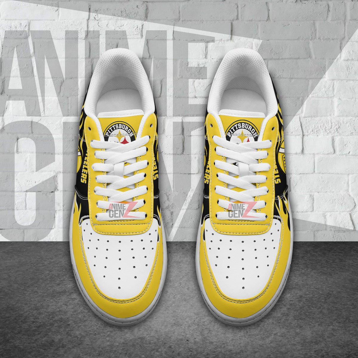 Pittsburgh Steelers Air Sneakers NFL Custom Sports Shoes