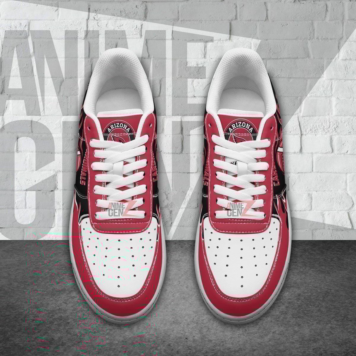 Arizona Cardinals Air Sneakers NFL Custom Sports Shoes