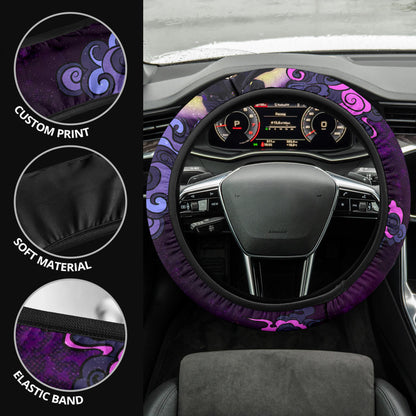 Cid Kageno Kage No Jitsuryokusha The Eminence In Shadow Anime Steering Wheel Cover Anime Car Accessories Custom For Fans AA22121301