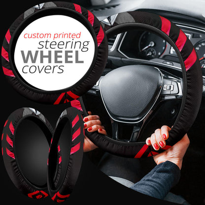 Tesla Symbol Steering Wheel Cover Automotive Car Accessories Custom For Fans AA22122004