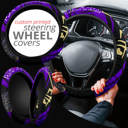 Delta Kage No Jitsuryokusha The Eminence In Shadow Anime Steering Wheel Cover Anime Car Accessories Custom For Fans AA22121402