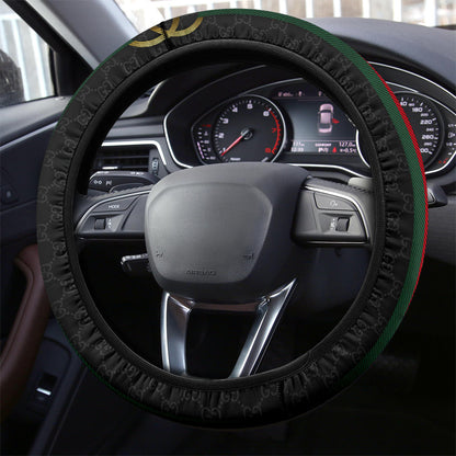 Gucci Symbol Steering Wheel Cover Fashion Car Accessories