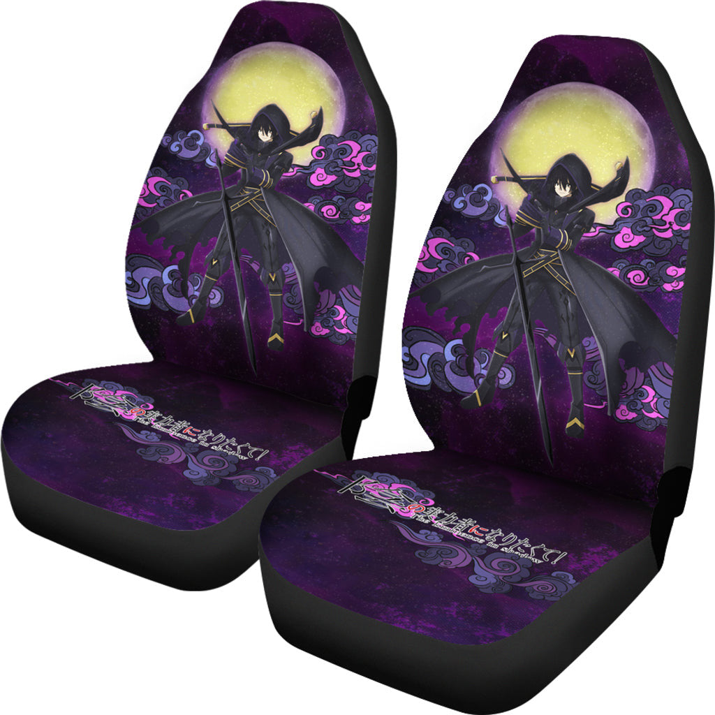 Cid Kageno Kage No Jitsuryokusha The Eminence In Shadow Anime Car Seat Covers Anime Car Accessories Custom For Fans AA22121301