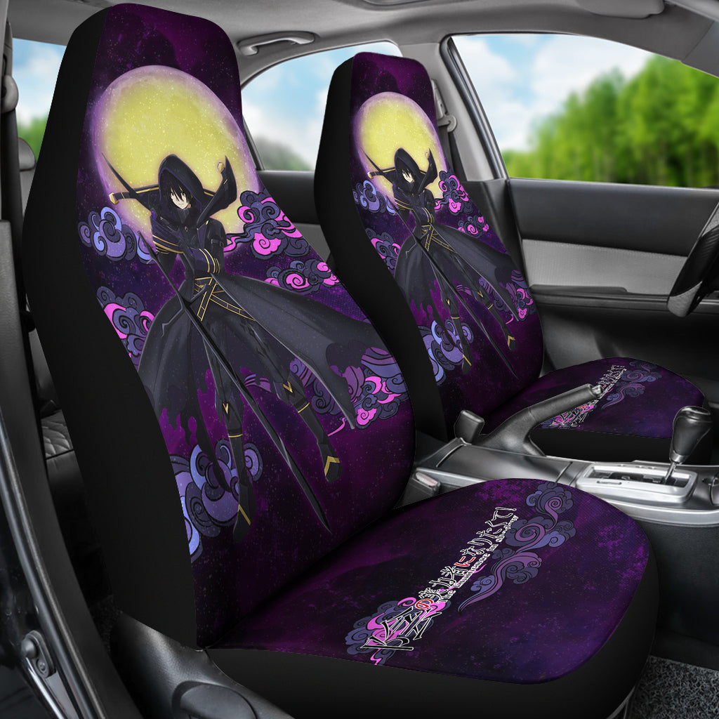 Cid Kageno Kage No Jitsuryokusha The Eminence In Shadow Anime Car Seat Covers Anime Car Accessories Custom For Fans AA22121301