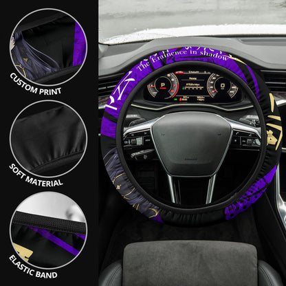 Delta Kage No Jitsuryokusha The Eminence In Shadow Anime Steering Wheel Cover Anime Car Accessories Custom For Fans AA22121402