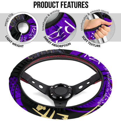 Delta Kage No Jitsuryokusha The Eminence In Shadow Anime Steering Wheel Cover Anime Car Accessories Custom For Fans AA22121402