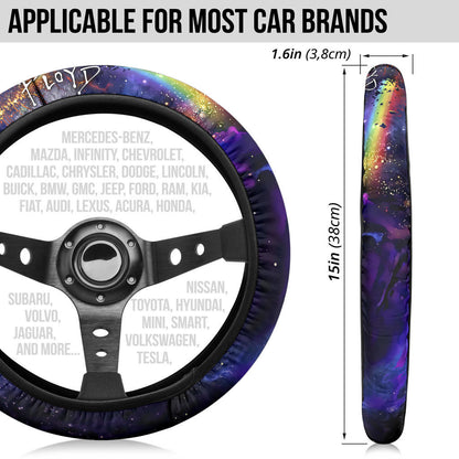 Pink Floyd Progressive Rock Band Steering Wheel Cover Music Band Car Accessories Custom For Fans AA22121202