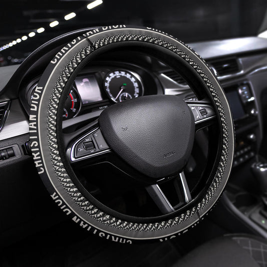 Dior Symbol Steering Wheel Cover Fashion Car Accessories Custom For Fans AA22122604