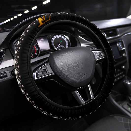 Louis Vuitton LV Symbol Steering Wheel Cover Fashion Car Accessories Custom For Fans AA22122703