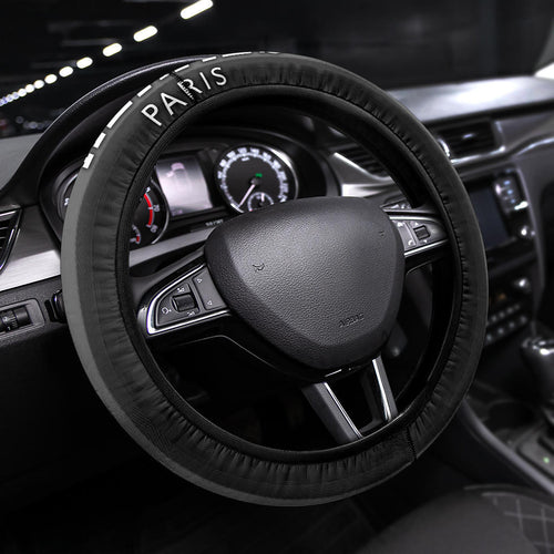 Hermes Symbol Steering Wheel Cover Fashion Car Accessories Custom For Fans AA22122903