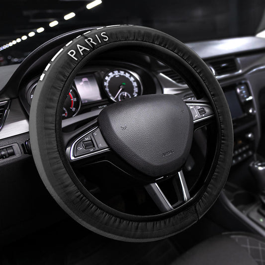 Hermes Symbol Steering Wheel Cover Fashion Car Accessories Custom For Fans AA22122903