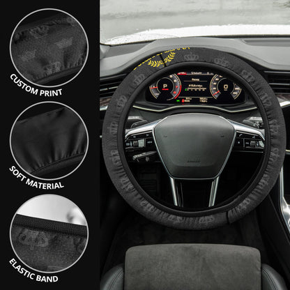 Dolce & Gabbana Symbol Steering Wheel Cover Fashion Car Accessories Custom For Fans AA22122904