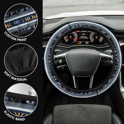 Dior Symbol Steering Wheel Cover Fashion Car Accessories Custom For Fans AA22122602