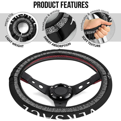 Versace Symbol Steering Wheel Cover Fashion Car Accessories