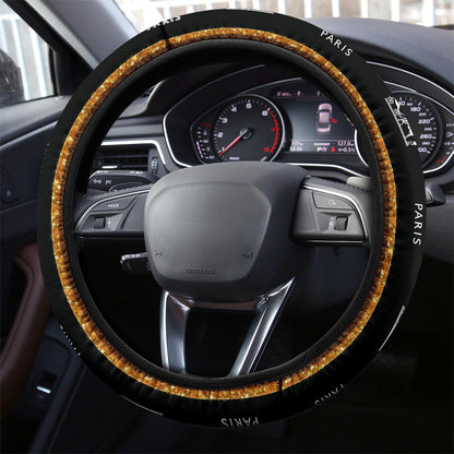 Hermes Symbol Steering Wheel Cover Fashion Car Accessories Custom For Fans AA22122901