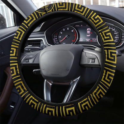 Versace Symbol Steering Wheel Cover Fashion Car Accessories Custom For Fans AA22122803