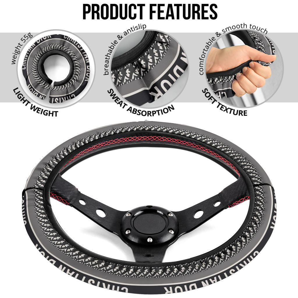 Dior Symbol Steering Wheel Cover Fashion Car Accessories Custom For Fans AA22122604