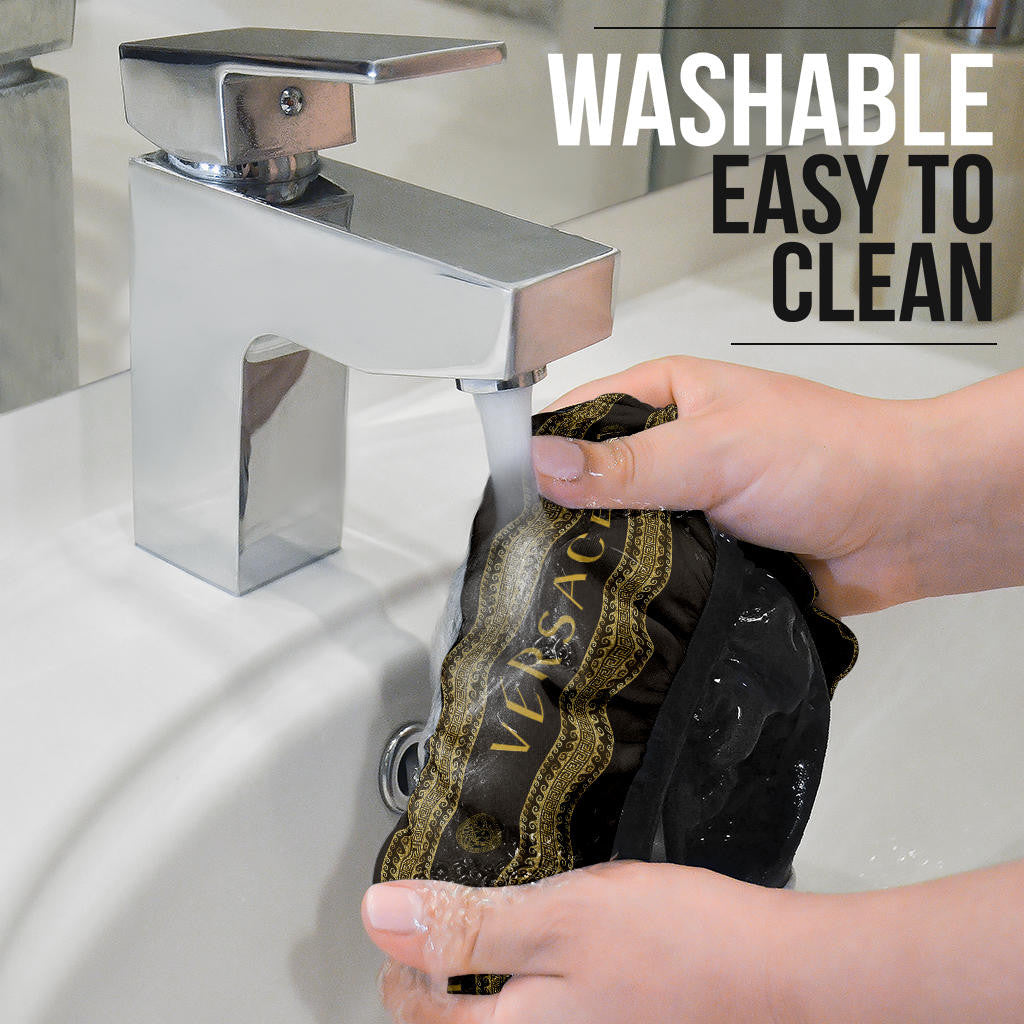 Versace Symbol Steering Wheel Cover Fashion Car Accessories Custom For Fans AA22122801