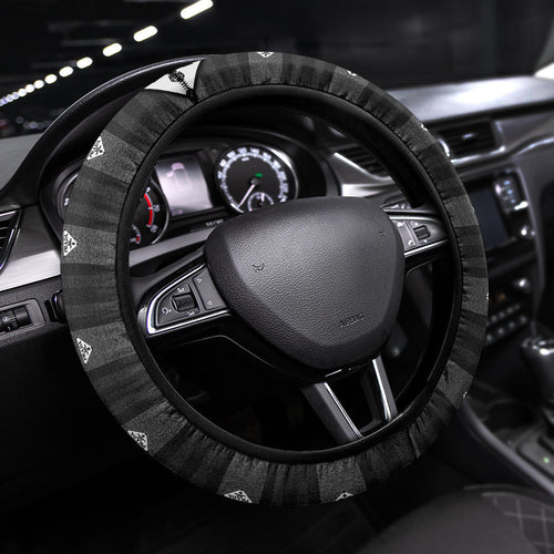 Prada Symbol Steering Wheel Cover Fashion Car Accessories Custom For Fans AA23010503