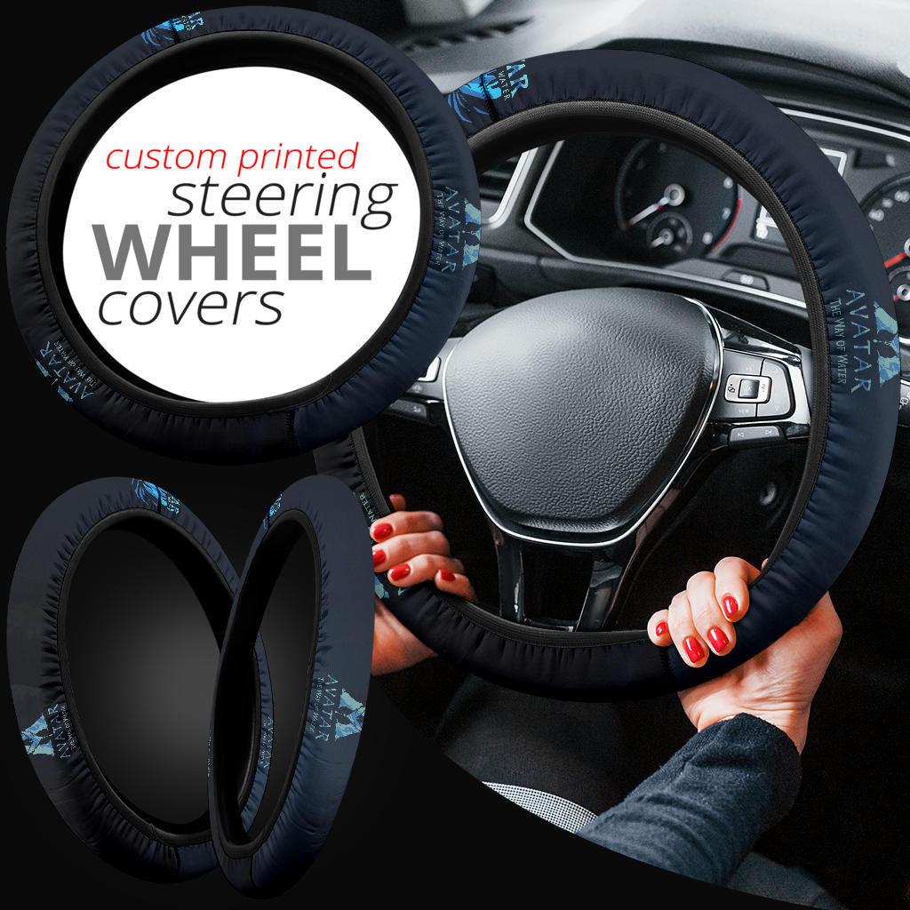 Avatar The Way Of Water Steering Wheel Cover Movie Car Accessories Custom For Fans AA23010303
