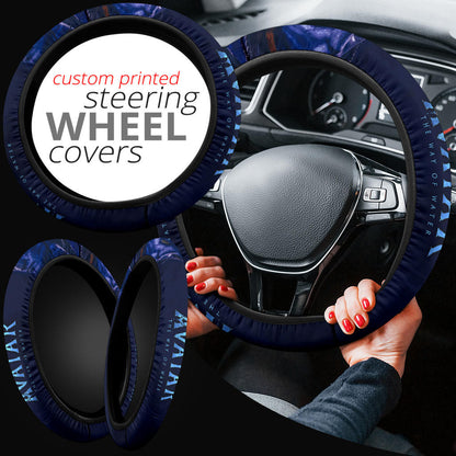 Avatar The Way Of Water Steering Wheel Cover Movie Car Accessories Custom For Fans AA23010304
