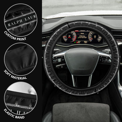 Polo Ralph Lauren Steering Wheel Cover Fashion Car Accessories Custom For Fans AA23010401