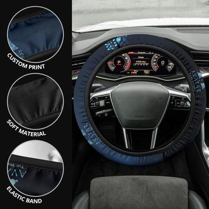 Avatar The Way Of Water Steering Wheel Cover Movie Car Accessories Custom For Fans AA23010302