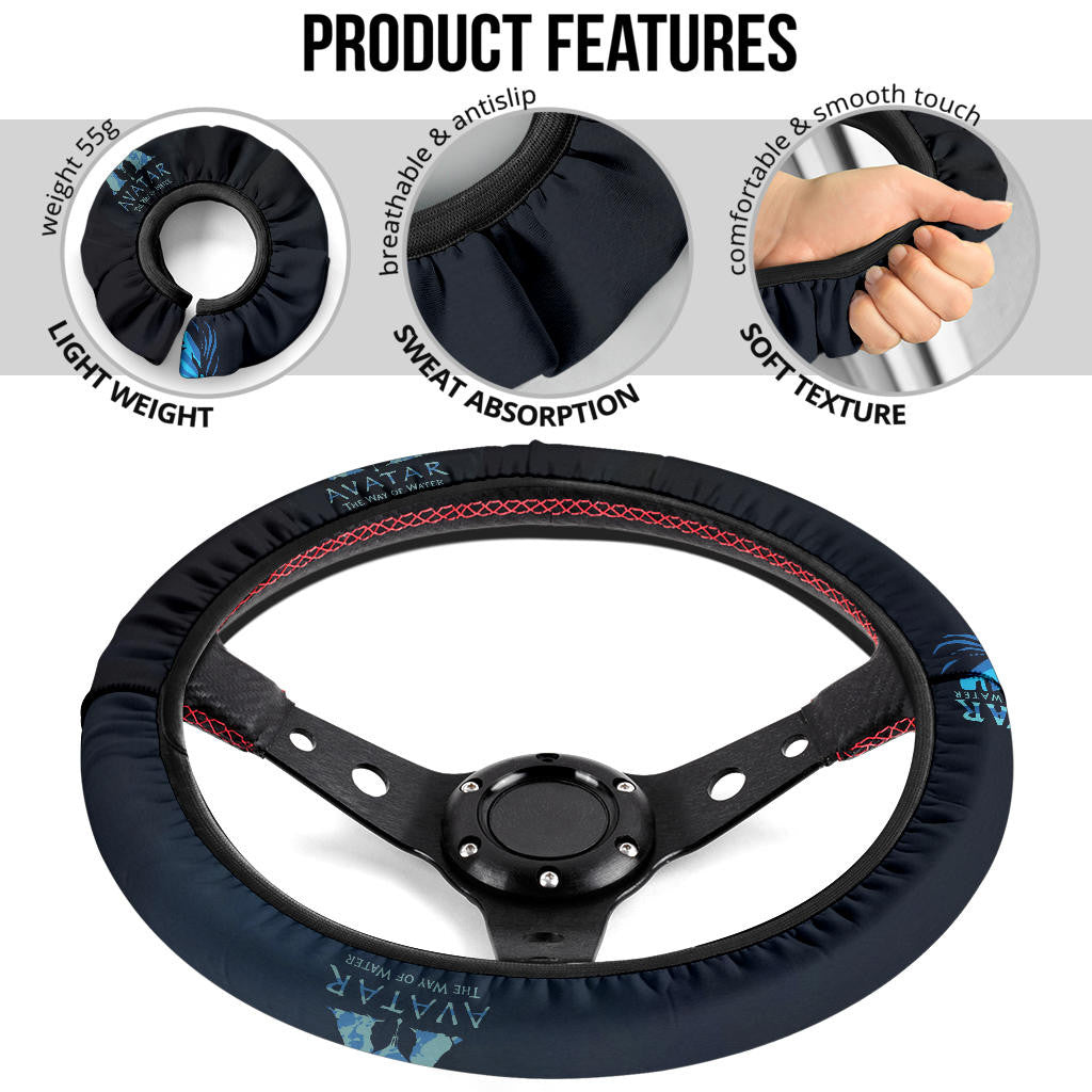 Avatar The Way Of Water Steering Wheel Cover Movie Car Accessories Custom For Fans AA23010303