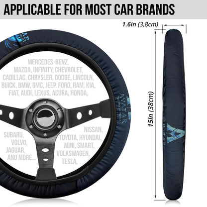Avatar The Way Of Water Steering Wheel Cover Movie Car Accessories Custom For Fans AA23010303