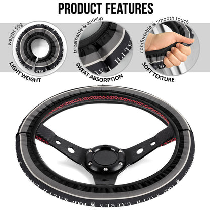 Polo Ralph Lauren Steering Wheel Cover Fashion Car Accessories Custom For Fans AA23010402